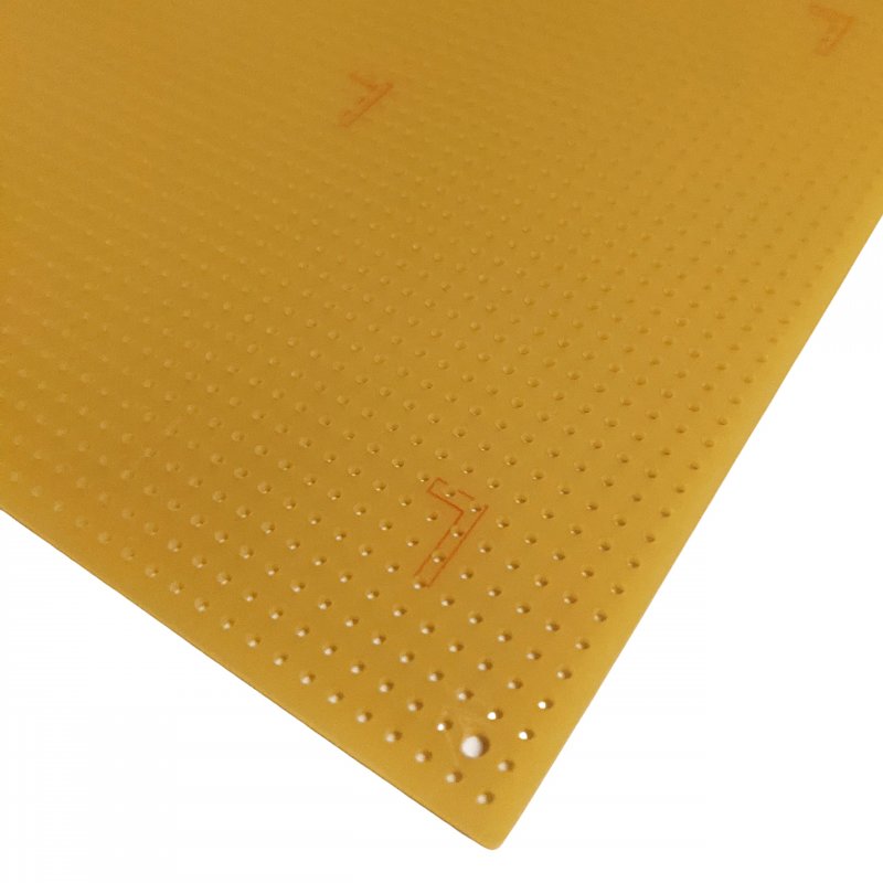 9971 Hole Perf Board No Solder Pads 6 X 17 0 1 Spacing By Electronix Express