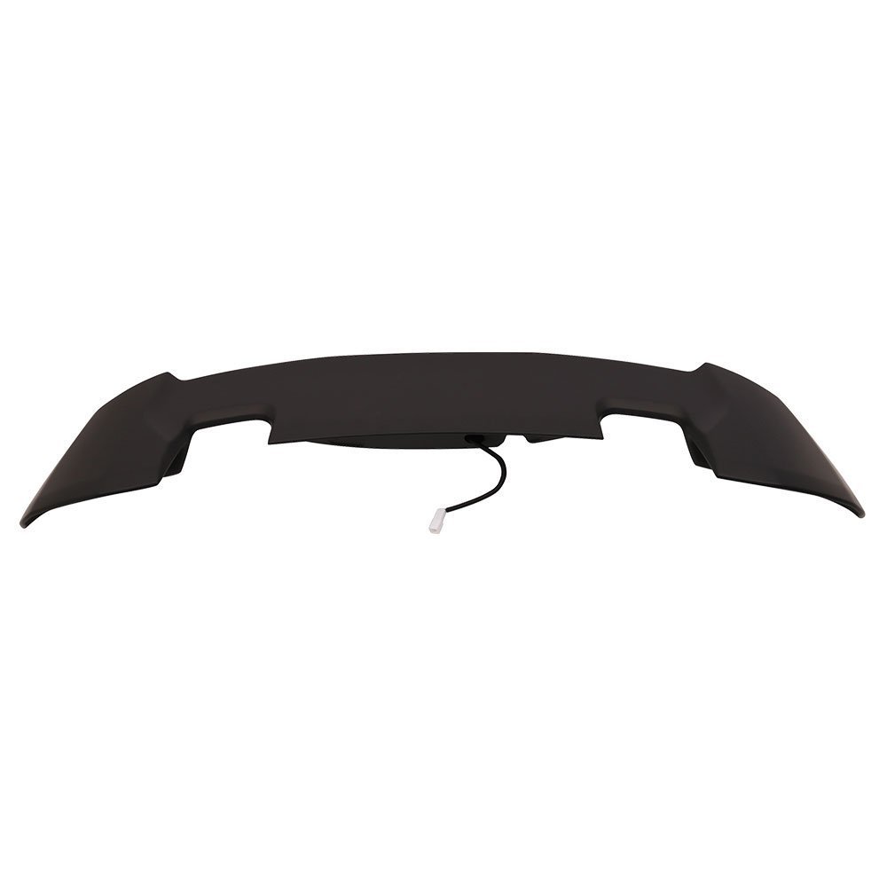 Roof Spoiler For 2015-2018 Honda Fit Rs Style Abs Matte Black Rear Wind Wing Brake Light By Ikon Motorsports 2016 2017