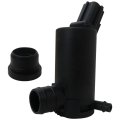 Windshield Washer Pump W Grommet Kit Compatible Ford E150 E250 E350 E450 F150 F250 F350 F450 F550 F650 F750 Select Models 