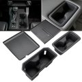 Cup Holder Inserts For Toyota Rav4 2026 Center Console And 2nd Row Wireless Charging Mat Lower Storage Anti Slip 4 Piece Set 