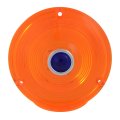 Grand General 80376 Light Amber Lens With Clear Rim And Blue Dot For 4 Combination 
