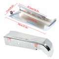 Waltyotur Chrome Steel Right Rh Rear Bumper End Replacement For F150 Truck 2015-2020 W O Park Assist Sensors