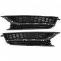 Hecasa Pair Fog Light Covers Compatible With 2012-2015 Volkswagen Passat Replacement For 561853665e9b9 561853666c9b9 W O Hole