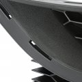 Hecasa Pair Fog Light Covers Compatible With 2012-2015 Volkswagen Passat Replacement For 561853665e9b9 561853666c9b9 W O Hole