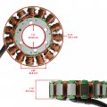 Caltric Stator And Regulator Rectifier With Gasket Compatible Yamaha Viking 700 Yxm700 2014-2017