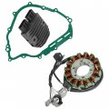 Caltric Stator And Regulator Rectifier With Gasket Compatible Yamaha Viking 700 Yxm700 2014-2017