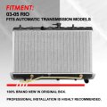 Dpi 2701 Factory Style 1-row Cooling Radiator Compatible With Rio At 03-05 Aluminum Core