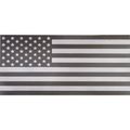 U-box Front Grill Mesh Insert For 07-17 Jeep Wrangler Jk Unlimited Black White Old Glory