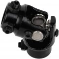 Ocpty Universal Steering U-joints Shaft 1 Dd X 3 4-30 Spline 35 Degree Black