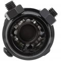 Ocpty Universal Steering U-joints Shaft 1 Dd X 3 4-30 Spline 35 Degree Black