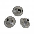 Topteng Car 3pcs A C Heater Fan Temperature Control Knob Fits Ford Ranger Pj Pk 2005-2011 For Mazda Bt50 Ub9b61195 Ub9c61195