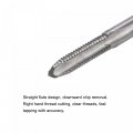 Uxcell Thread Milling Taps 6-32 Unc High Speed Steel Hss 3 Straight Flutes Machine Screw Threading Tap 4 Length Extra Long