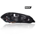 Headlight Assembly For 2006-2007 Chevy Monte Carlo 2006-2013 And 2014-2016 Impala Limited Left Side Clear Lens Chrome Housing