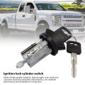 Ignition Switch Lock Cylinder Tumbler 2 Keys Repl 1f2009012 1f2009012a 1f2009012b 1l3z11582a F69z11582aa Replacement For