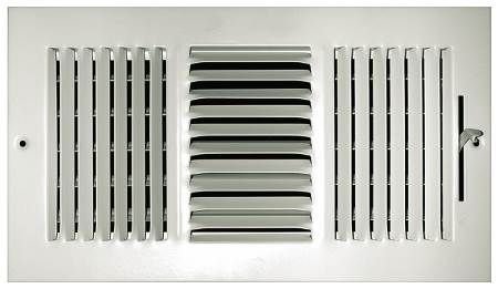 Truaire 12 In X 3 Way Wall Ceiling Register