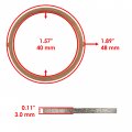 Caltric 2x 1418135g00 1477142f10 Muffler Header And Baffle Gaskets Compatible With Suzuki