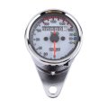 Universal Led Backlight Motorcycle Odometer Speedometer Gauge Easy Accurate Data For Drivers Maximum Speed 160 Kmh Black Face