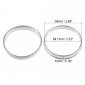 X Autohaux 4pcs Od 68mm To Id 64 1mm Aluminum Alloy Car Auto Hub Centric Rings Wheel Bore Center Spacer