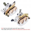 Caltric Front Left And Right Brake Caliper Compatible With Kawasaki Brute Force 650 Kvf650 4x4i 2006-2011