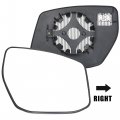 Uxcell Car Right Passenger Side Heated Mirror Glass Replacement W Backing Plate For Nissan Sentra 2013-2019 Altima 2013-2018
