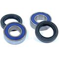 Caltric Front Wheel Ball Bearings Seals Kit Fits Honda Trx90 Trx-90 Fourtrax 90 1993-2006