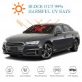 Vunko Front Window Car Sun Shade Windshield- Flaming Butterfly Foldable Cute Funny Sunshade For Truck Suv-blocks Uv Rays Visor