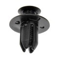 Bumper Retainers For Mazda 5 26 2010 Nylon Black Screw Rivets Fastener 0 4 In Face Diameter 0 3 Hole 2 Piece Set 86590-28000 