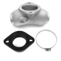 Carb Intake Manifold 42mm Rubber Flange Adapter Kit For Harley Davidson Twin Cam 1999 2006 Softail Electra Glide Road King Hs42 