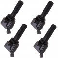 Ocpty Ignition Coil Coils Pack Fits Uf497 C1558 125967 For Saab 9-7x 2l 2006-2009 Isuzu Ascender 2006-2007 Hummer H3t 3 7l