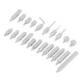 22pcs Carbide Dial Indicator Points Set Probe Tips With Unf 4 48 Thread Professional Tool Kit For Digital And Indicators 