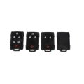 Keyless Remote Case Repair For Chevy Silverado 1500 Ld 2019 Plastic Rubber Black Shell Lock Unlock Buttons 13577766 13577770