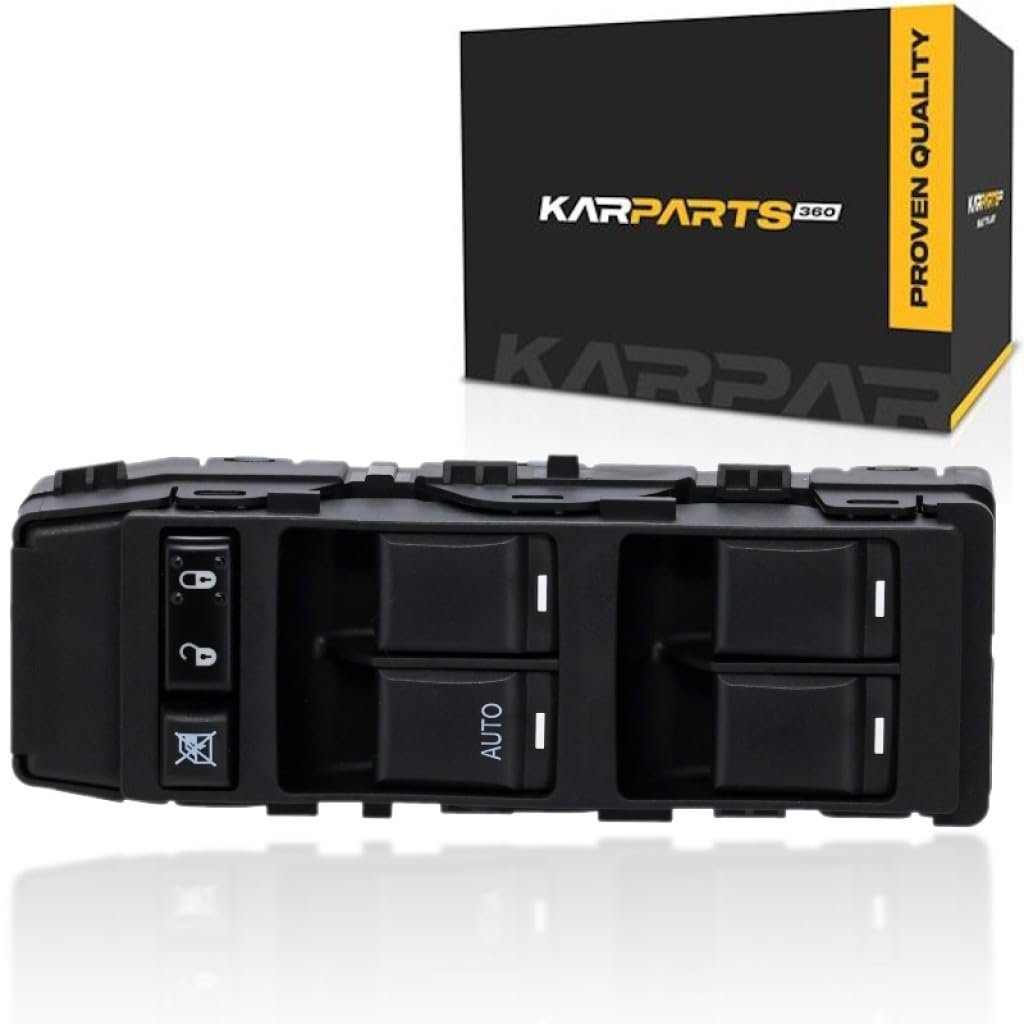 Window Switch For Dodge Avenger 2008 2014 Driver Side Front Black 6 Button Replacement 4602780aa 4602780ad