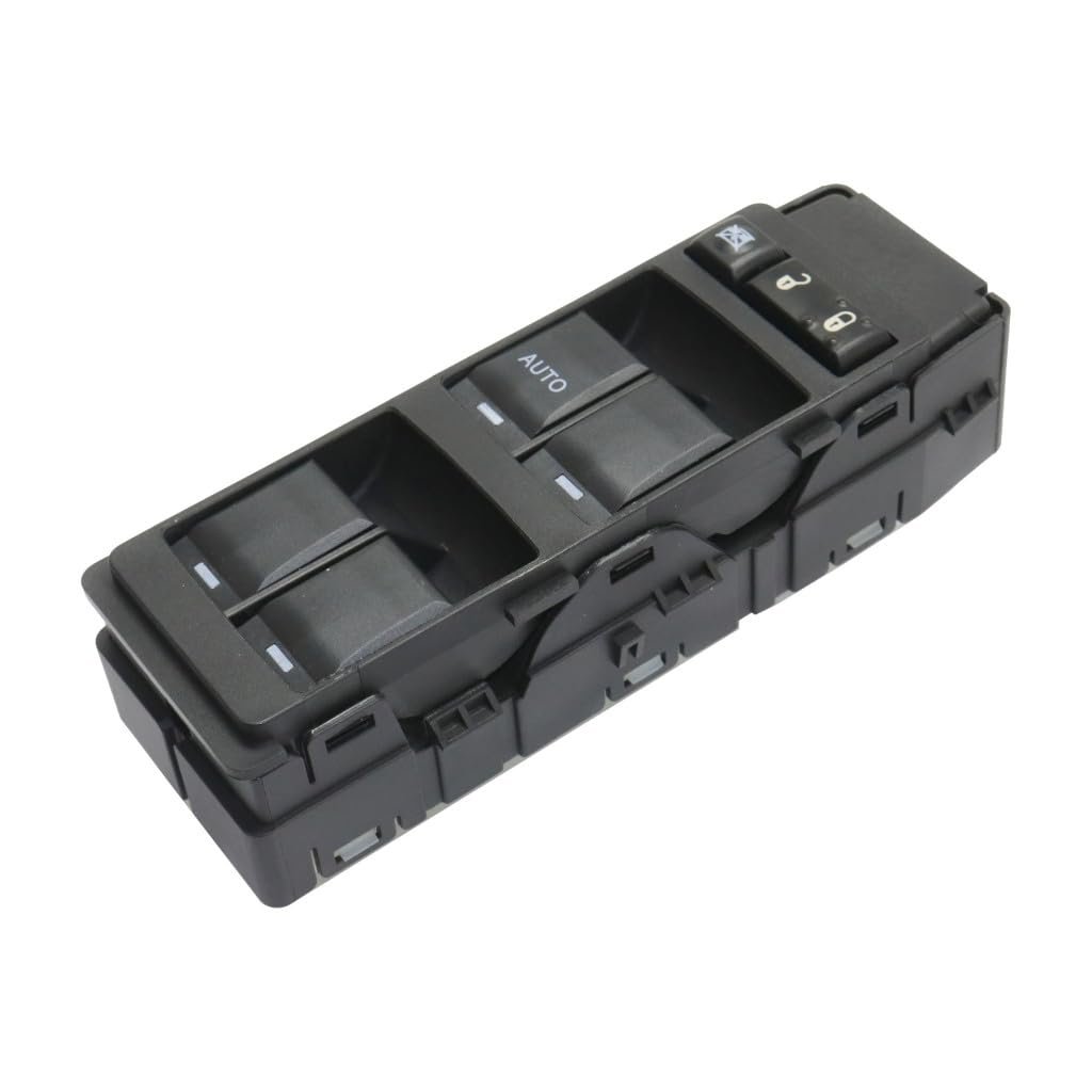 Window Switch For Dodge Avenger 2008 2014 Driver Side Front Black 6 Button Replacement 4602780aa 4602780ad
