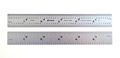 Shinwa 6 4r Rigid 750a Wide X 035a Thick Zero Glare Satin Chrome Stainless Steel Machinist Engineer Ruler Rule With Graduations 