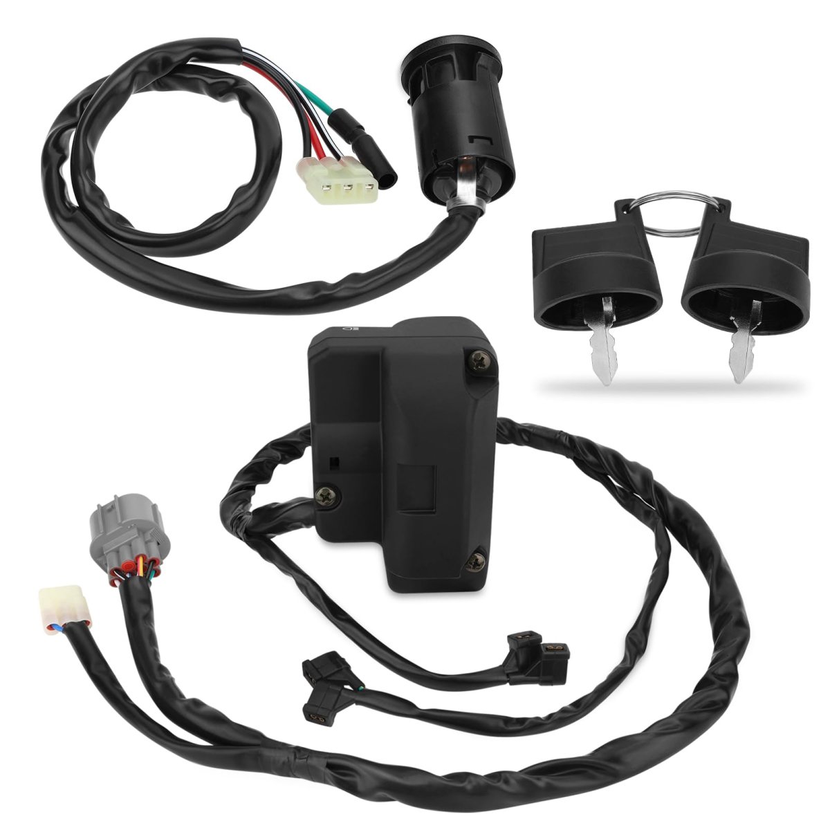 Handlebar Key Switch For Honda Recon 250 Es Trx250te 2007-2020 Electric Shift 35140-hm8-b73 35140-hm8-b51 35100-hm8-000