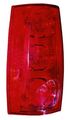 Driver Side Tail Light Assembly 335-1930l-as For Gmc Yukon 2007 To 2010 Red Plastic Lens Halogen Rear Lamp Waterproof 