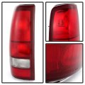 Acanii For 1999-2002 Chevy Silverado 1500 99-06 Gmc Sierra Red Tail Lights Lamps Left Right