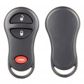 Ocpty 2x Keyless Entry Remote Key Fob Transmitter 3 Button For Dodge Ram 3500 Durango Jeep Grand Cherokee Gq43vt9t