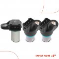 A-premium 3-pc Engine Camshaft Crankshaft Position Sensor Compatible With Hyundai Elantra 2001-2003 Tiburon 2003-2004 2 0l