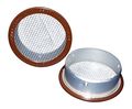 2 5 Round Open Screen Vent Brown Package Of 4 