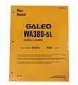 Komatsu Wa380-5l Wheel Loader Workshop Repair Service Manual Part Number Cebm009702 
