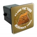 Flush The Turd November 3rd Tow Trailer Hitch Cover Plug Insert