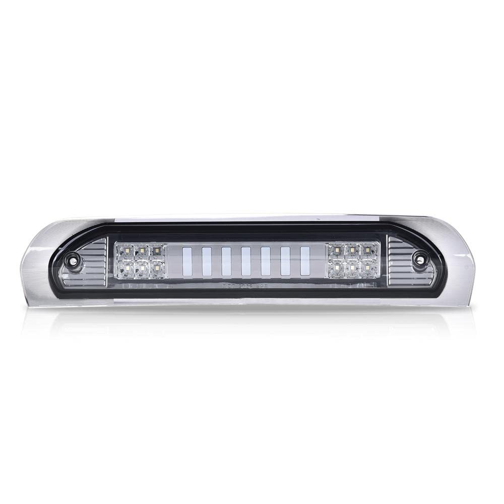 Led 3rd Brake Light For Dodge Ram 1500 2002 2008 And 2500 3500 2003 2009 Chrome Housing Smoky Lens Cargo Assembly