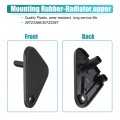 X Autohaux 1 Pair Upper Left And Right Radiator Bracket For Volvo S60 2 0l 4 Cylinder Turbo 2014-2018 No 30723366 30723367