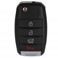 Ocpty 1 X Flip Key Entry Remote Control Uncut Fob Transmitter Replacement For Kia Rio 14 15 16 17 Tq8-rke-3f05 Tq8rke-3f05