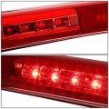 Dna Motoring 3bl-tlc98-led-rd Red Lens Led Third Tail Brake Light For 98-07 Land Cruiser