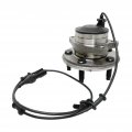 Front Hub Assembly For Jaguar Xf 2009 5 X 107 95 Mm Bolt Pattern 4-bolt Modified Flange 