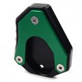 Gzyf Foot Stand Side Extension Enlarge Plate For Kawasaki Ninja 400 Versys650 Klx250 Green