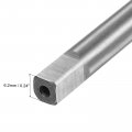 Uxcell Metric Thread Tap M10 X 1 H2 130mm Extra Long Straight Flute Screw Milling Machine Taps Threading Tapping Repair Tool