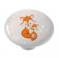 Gotham Decor Mother And Baby Fox Drawer Cabinet Knob 